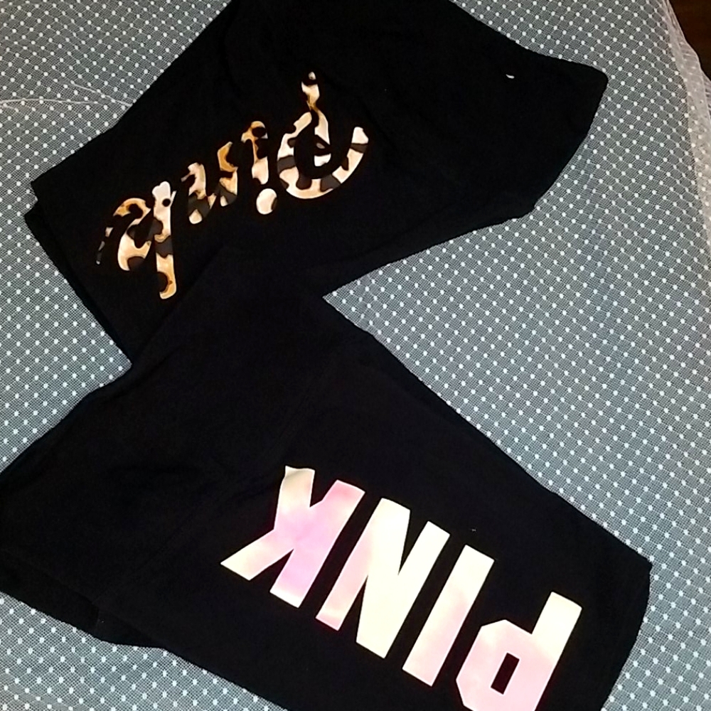 NWOT 2 pairs pink shorts